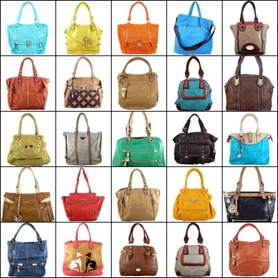 KIT COM 06 BOLSAS MODELOS VARIADOS:69,00 CADA BOLSA